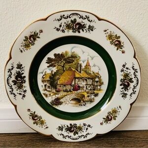 Decorative plate from England